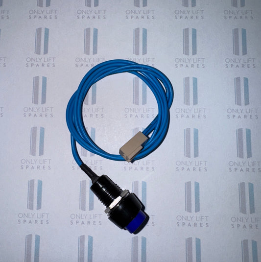 180/130 Standard seat power footrest BLUE pushbutton harness